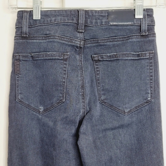 PAIGE Hoxton Ankle Skinny High Rise Jeans Dark Wash Stretch Womens Size 24 - Picture 6 of 7